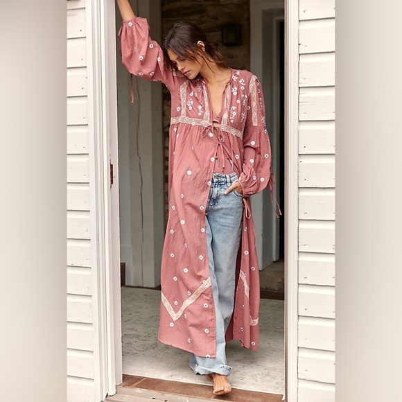 Free People Chasin' Spring Maxi Bodysuit - Picture 2 of 13